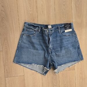 Abercrombie & Fitch Classic Blue Jean Shorts